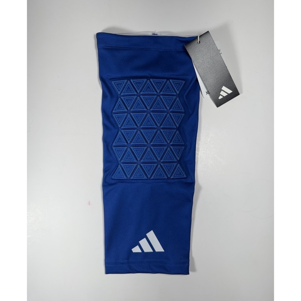 ADIDAS AeroReady Padded Knee Sleeve Royal Blue Men's Sz XL *NEW* IM3594 $35